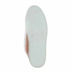 Jones Bootmaker Pink Alisha Leather Lace-Up Trainers -Jones Bootmaker shop unnamed file 2356