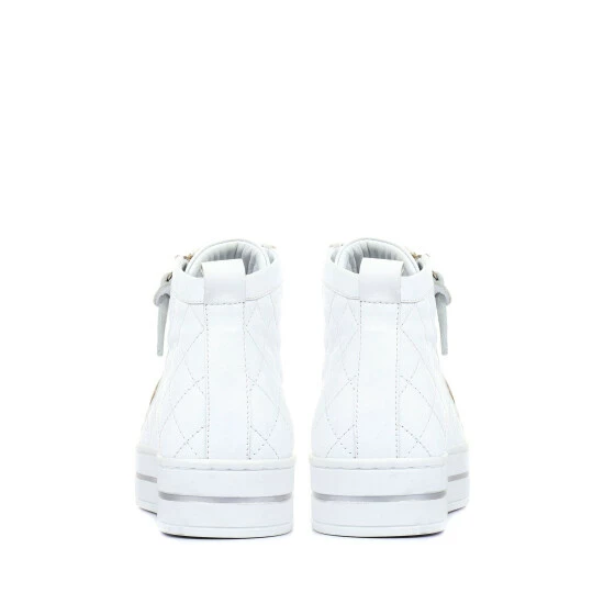 Jones Bootmaker Elenore Leather Quilted Trainers 4 Jones Bootmaker Elenore Leather Quilted Trainers - Image 2