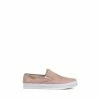 Jones Bootmaker Pink Aoife Ladies Leather Slip-On Trainers -Jones Bootmaker shop unnamed file 2442