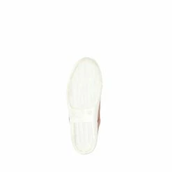 Jones Bootmaker Pink Aoife Ladies Leather Slip-On Trainers -Jones Bootmaker shop unnamed file 2446