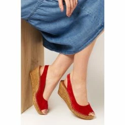 Jones Bootmaker Red Rosanna Slingback Wedges 7 Jones Bootmaker Red Rosanna Slingback Wedges -Jones Bootmaker shop unnamed file 25