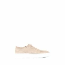 Jones Bootmaker Cream Soren Suede Leather Trainers -Jones Bootmaker shop unnamed file 2510