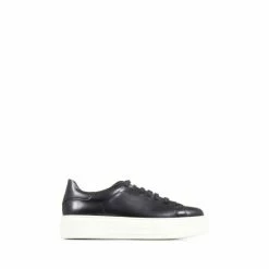 Jones Bootmaker Black Sylvia Chunky Platform Trainers