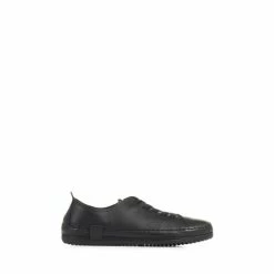 Jones Bootmaker Marni Black Leather Lace Up Trainers