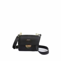 Jones Bootmaker Black Sabina Ladies Leather Cross-body Bag