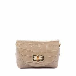 Jones Bootmaker Ladies Brown Salomia Leather Chain Bag