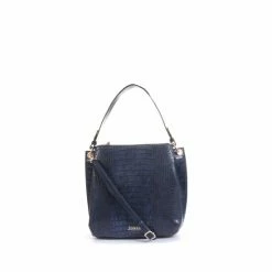 Jones Bootmaker Ayra Blue Ladies Snake Print Tote Bag -Jones Bootmaker shop unnamed file 2571
