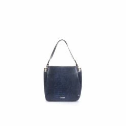 Jones Bootmaker Ayra Blue Ladies Snake Print Tote Bag -Jones Bootmaker shop unnamed file 2572