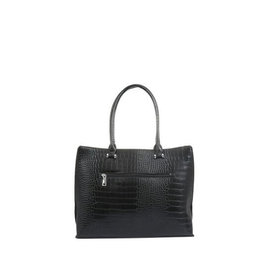 unnamed-file-2576.jpg Jones Bootmaker Ashleigh Black Croc Effect Print Tote Bag -Jones Bootmaker shop unnamed file 2576