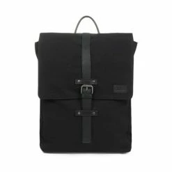 Jones Bootmaker Black Cormac Men's Canvas And Leather Backpack 4 Jones Bootmaker Black Cormac Men's Canvas And Leather Backpack -Jones Bootmaker shop unnamed file 2586