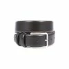 Jones Bootmaker Mens Uxbridge Black Leather Belt