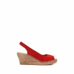 Jones Bootmaker Red Rosanna Slingback Wedges 8 Jones Bootmaker Red Rosanna Slingback Wedges -Jones Bootmaker shop unnamed file 26
