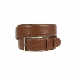 Jones Bootmaker shop 24 Jones Bootmaker Mens Upminster Brown Leather Belt