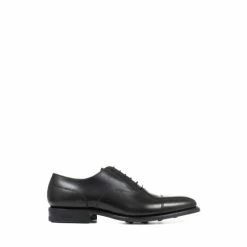 Design Loake By Jones Bootmaker Black Comanche Wide Fit Goodyear Welted Leather Oxford Shoes