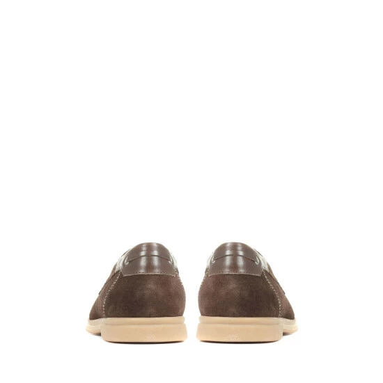 Jones Bootmaker Quay Brown Suede Leather Boat Shoes 5 Jones Bootmaker Quay Brown Suede Leather Boat Shoes - Image 3