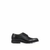 Jones Bootmaker Black Mile End Goodyear Welted Polished Men's Leather Brogues
