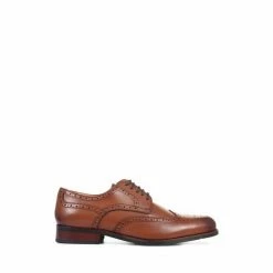 Jones Bootmaker Brown Gents Wide Fit Leather Lace Smart Shoes -Jones Bootmaker shop unnamed file 39