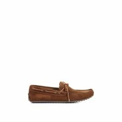 Jones Bootmaker Mens Brown Park Royal Leather Suede Moccasins -Jones Bootmaker shop unnamed file 396