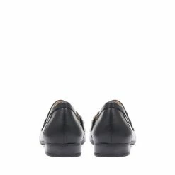 Jones Bootmaker Black Adriana Embellished Leather Ladies Loafers -Jones Bootmaker shop unnamed file 436