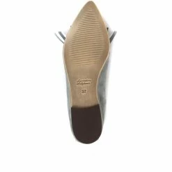 Jones Bootmaker Ladies Blue Wren Suede Leather Fringe Loafers -Jones Bootmaker shop unnamed file 443