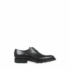 Loake By Jones Bootmaker Apache Mens Goodyear Welted Wide Fit Leather Derby Shoes Black