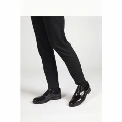 Loake By Jones Bootmaker Apache Mens Goodyear Welted Wide Fit Leather Derby Shoes Black -Jones Bootmaker shop unnamed file 489