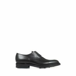 Loake By Jones Bootmaker Apache Mens Goodyear Welted Wide Fit Leather Derby Shoes Black -Jones Bootmaker shop unnamed file 490