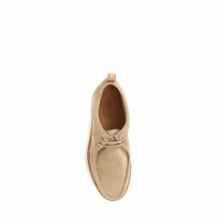 Jones Bootmaker Natural Lark Men's Suede Desert Shoes -Jones Bootmaker shop unnamed file 496