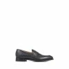 Jones Bootmaker Goodyear Welted Men's Leather Penny Loafers Black