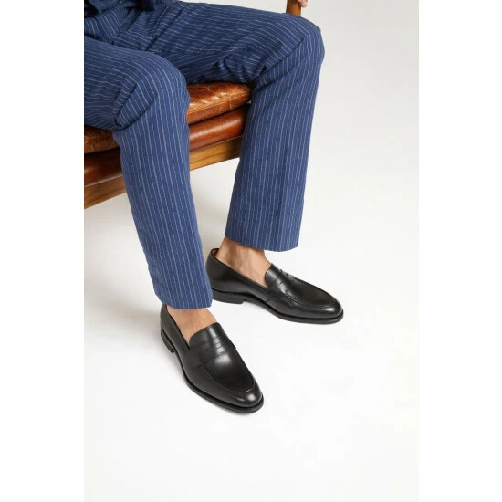 unnamed-file-512.jpg Jones Bootmaker Goodyear Welted Men's Leather Penny Loafers Black -Jones Bootmaker shop unnamed file 512