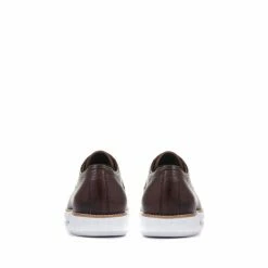 Jones Bootmaker Brown Limestone Casual Men's Leather Lace-Up Shoes -Jones Bootmaker shop unnamed file 542