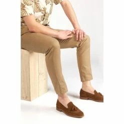 Loake By Jones Bootmaker Brown Utah Goodyear Welt Leather Loafers -Jones Bootmaker shop unnamed file 557