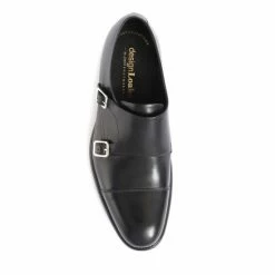 Design Loake By Jones Bootmaker Idaho Wide Fit Men's Leather Suede Monk Shoes Black -Jones Bootmaker shop unnamed file 609