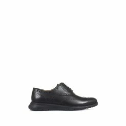 Jones Bootmaker Mens Black Lawrence Lace-Up Leather Brogues -Jones Bootmaker shop unnamed file 620