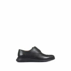 Jones Bootmaker Mens Black Lawrence Lace-Up Leather Brogues -Jones Bootmaker shop unnamed file 625