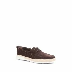 Jones Bootmaker Brown Pompey Men's Leather Suede Boat Shoes 3 Jones Bootmaker Brown Pompey Men's Leather Suede Boat Shoes -Jones Bootmaker shop unnamed file 633