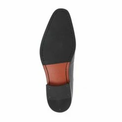 Jones Bootmaker Mens Black Memphis Leather Derby Shoes -Jones Bootmaker shop unnamed file 661