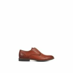 Jones Bootmaker Tan Brown Luca Flexible Leather Derby Shoes -Jones Bootmaker shop unnamed file 697