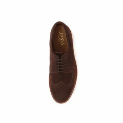 Jones Bootmaker Brown Bedford Casual Men's Leather Suede Brogues With Vibram Soles 5 Jones Bootmaker Brown Bedford Casual Men's Leather Suede Brogues With Vibram Soles -Jones Bootmaker shop unnamed file 750