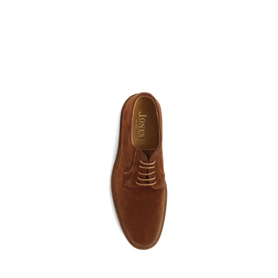 Jones Bootmaker Clinton Brown Handmade Leather Derby Shoes 5 Jones Bootmaker Clinton Brown Handmade Leather Derby Shoes - Image 3