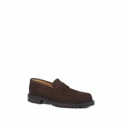Jones Bootmaker Brown Cassiano Chunky Penny Loafers -Jones Bootmaker shop unnamed file 806