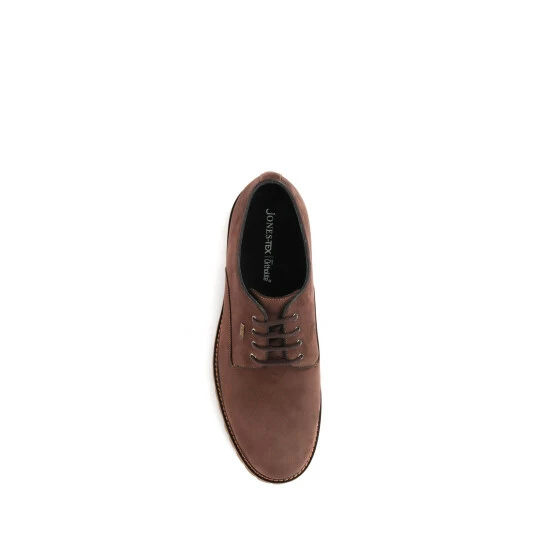 Jones Bootmaker Hector Brown Waterproof Leather Shoes 6 Jones Bootmaker Hector Brown Waterproof Leather Shoes - Image 4