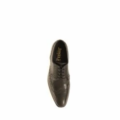 Jones Bootmaker Clemente Black Leather Wing Tipped Brogues -Jones Bootmaker shop unnamed file 859