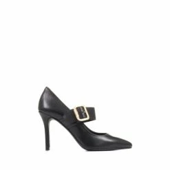 Jones Bootmaker Charlize Stiletto Mary Janes Black Shoes