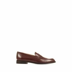 Jones Bootmaker Lotte Leather Penny Brown Loafers -Jones Bootmaker shop unnamed file 934