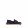 Jones Bootmaker Blue Queensbury Men's Leather Suede Espadrilles