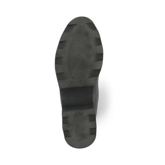 Jones Bootmaker Black Ladies Chunky Penny Loafers 8 Jones Bootmaker Black Ladies Chunky Penny Loafers - Image 6